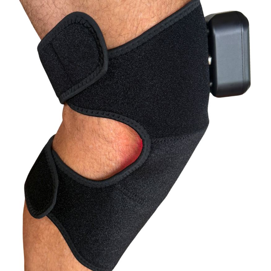 The InfraHeal Red Light Therapy Knee Wrap - Supports Knee Pain & Inflammation