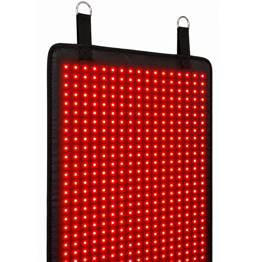 UPGRADE 4CH InfraHeal Red Infrared Light Mat: Whole-Body Wellness