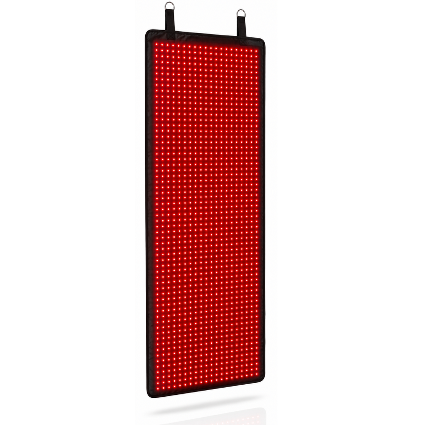 UPGRADE 4CH InfraHeal Red Infrared Light Mat: Whole-Body Wellness