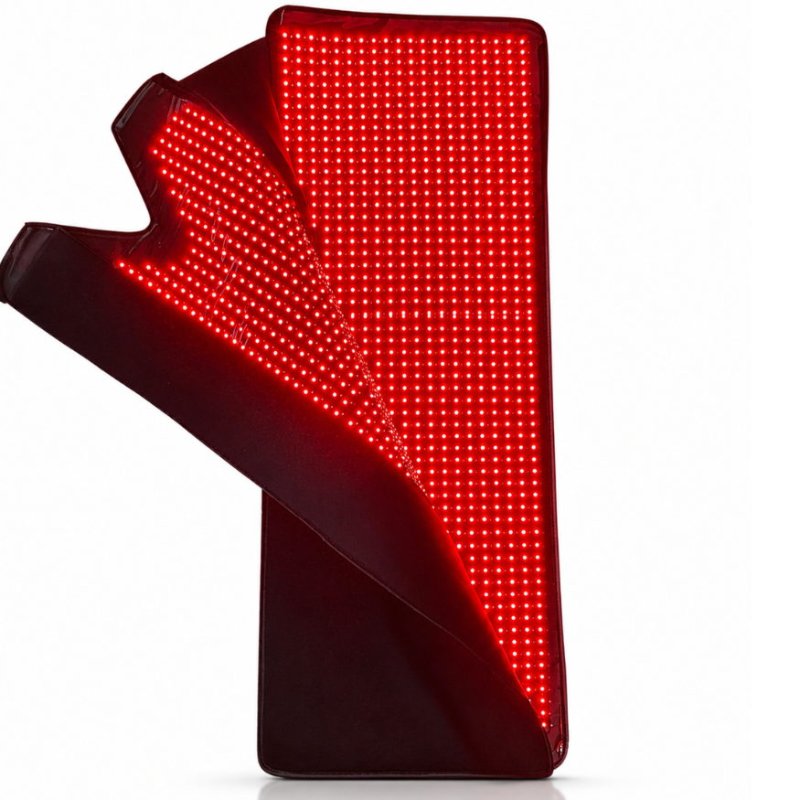UPGRADE 4CH Red Infrared Light Pod: Full Body Rejuvenation