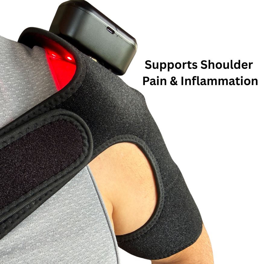 The InfraHeal Red Light Therapy Joint Wrap - Supports Knee & Shoulder Pain