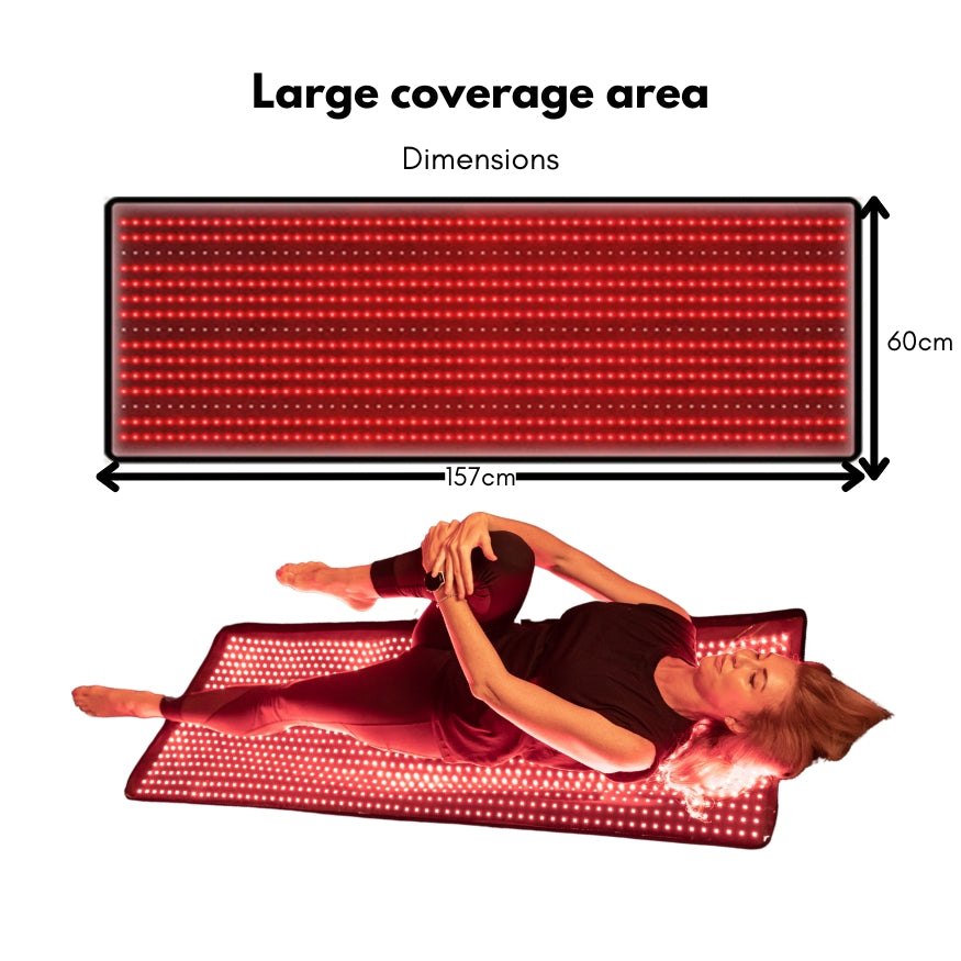 InfraHeal™ Red Infrared Light Mat: Full Body Treatment
