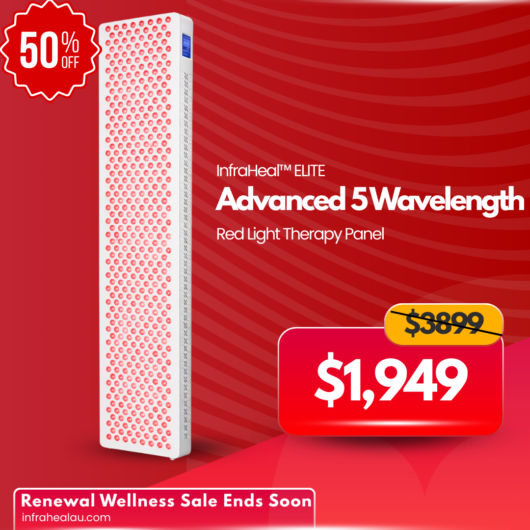 InfraHeal ELITE 5CH Red Light Therapy Panel