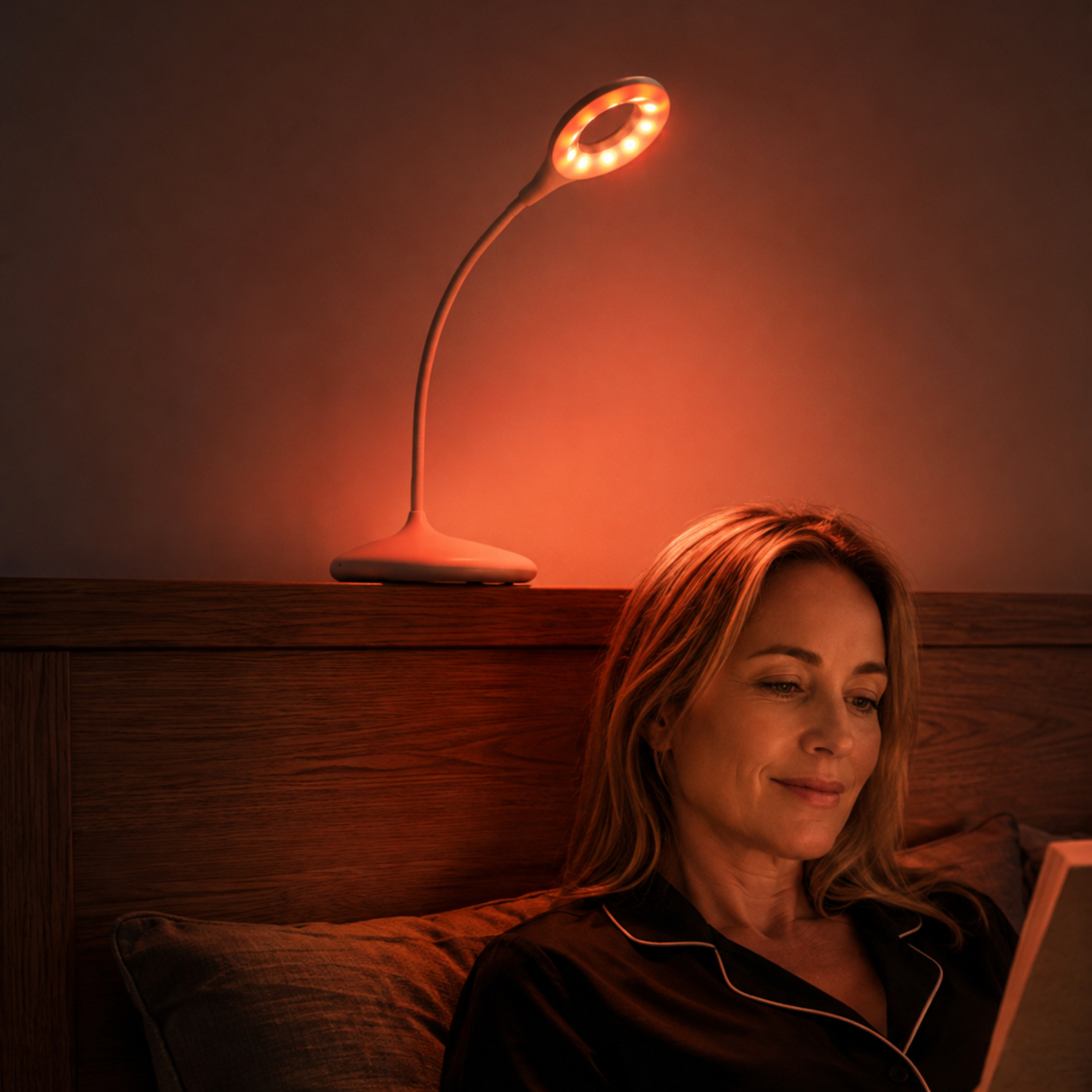 InfraHeal Wind Down Lamp - Calming Amber Light For Sleep & Relaxation