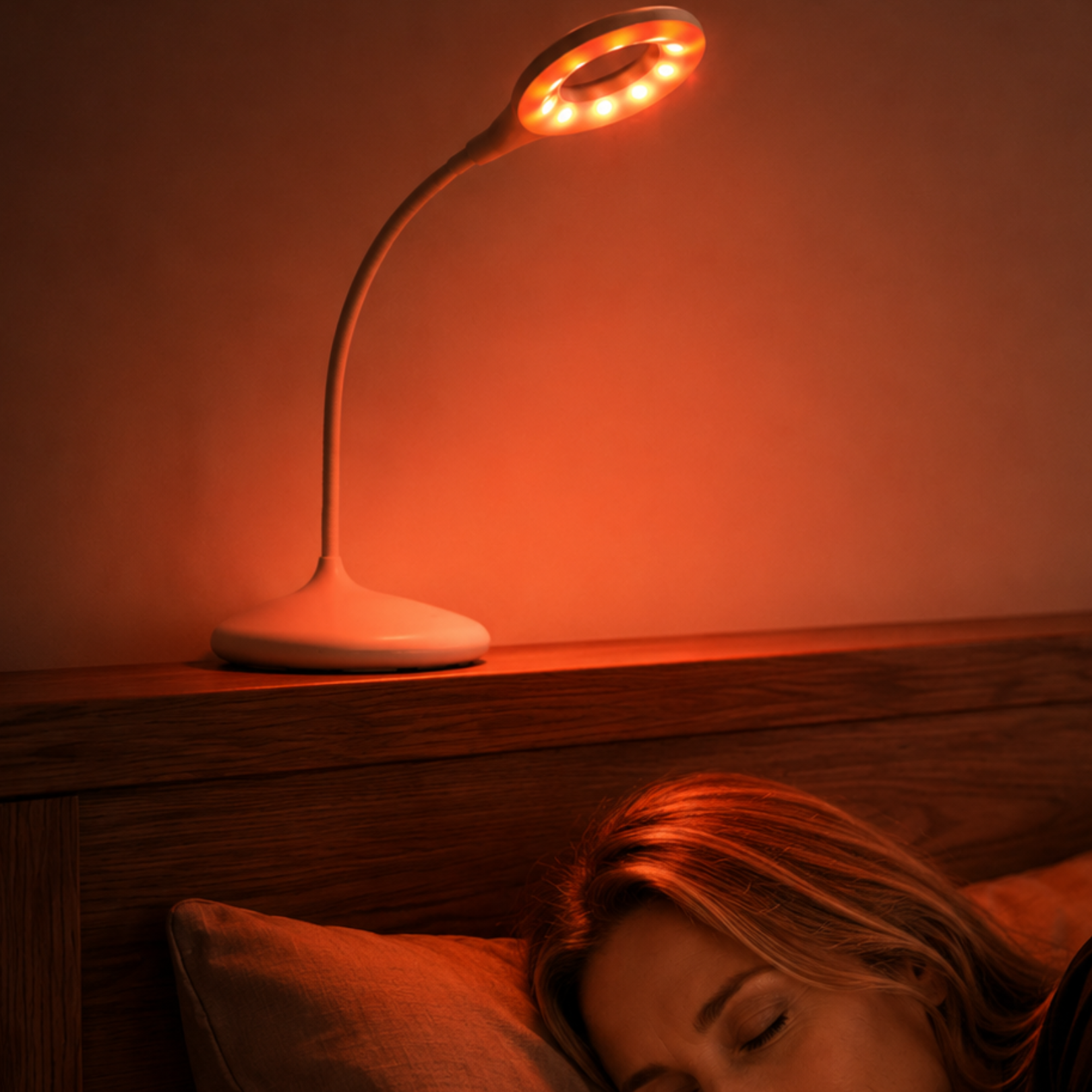 InfraHeal Wind Down Lamp - Calming Amber Light For Sleep & Relaxation