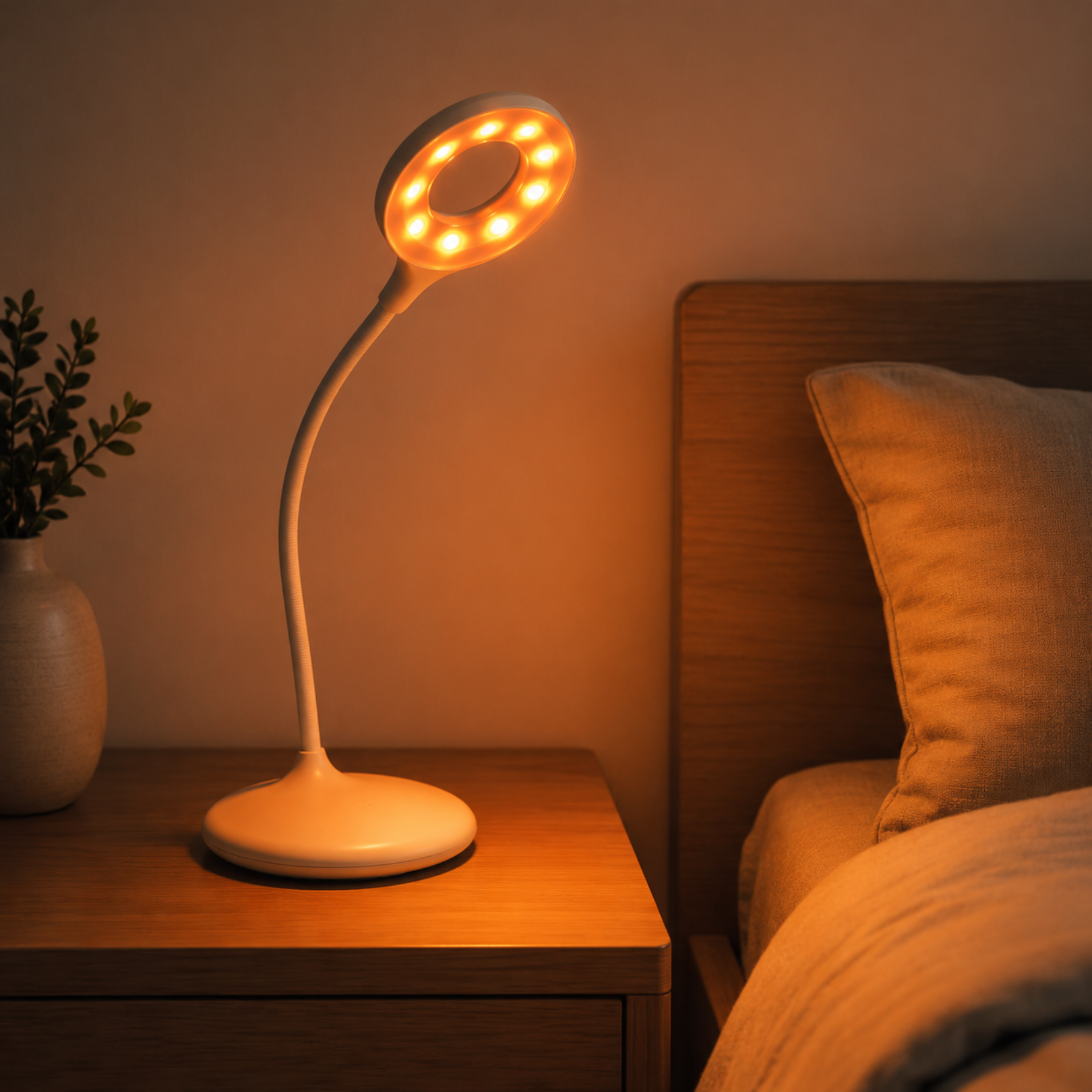 InfraHeal Wind Down Lamp - Calming Amber Light For Sleep & Relaxation